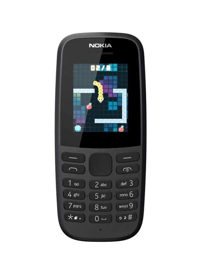NOKIA - 105 Dual SIM Black 4MB RAM 4MB 2G - Image 1