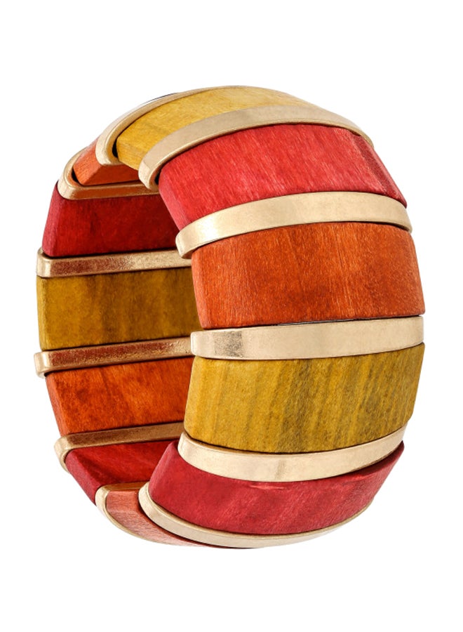 Bijou Brigitte - Faux Wood Bangle - Image 1