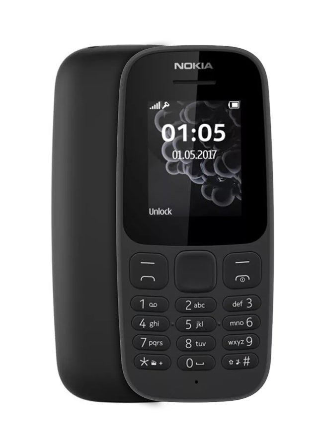 NOKIA 105 Dual SIM Black 4MB 2G  - Image 1