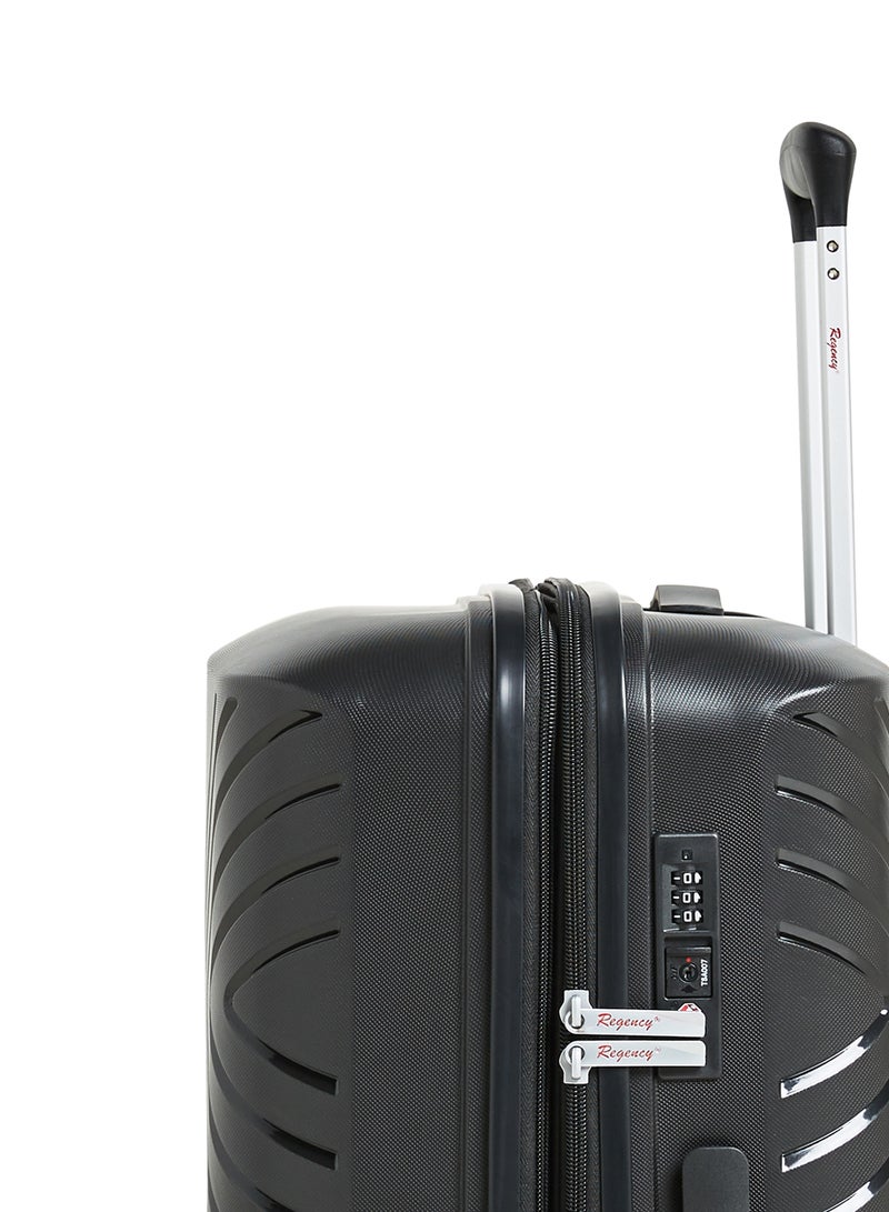 Regency Aero Medium Check-in Luggage Trolley 24-inch Black - Image 4