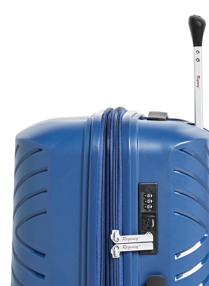 Regency - Aero Medium Check-in Luggage Trolley 24-inch Navy - Image 1