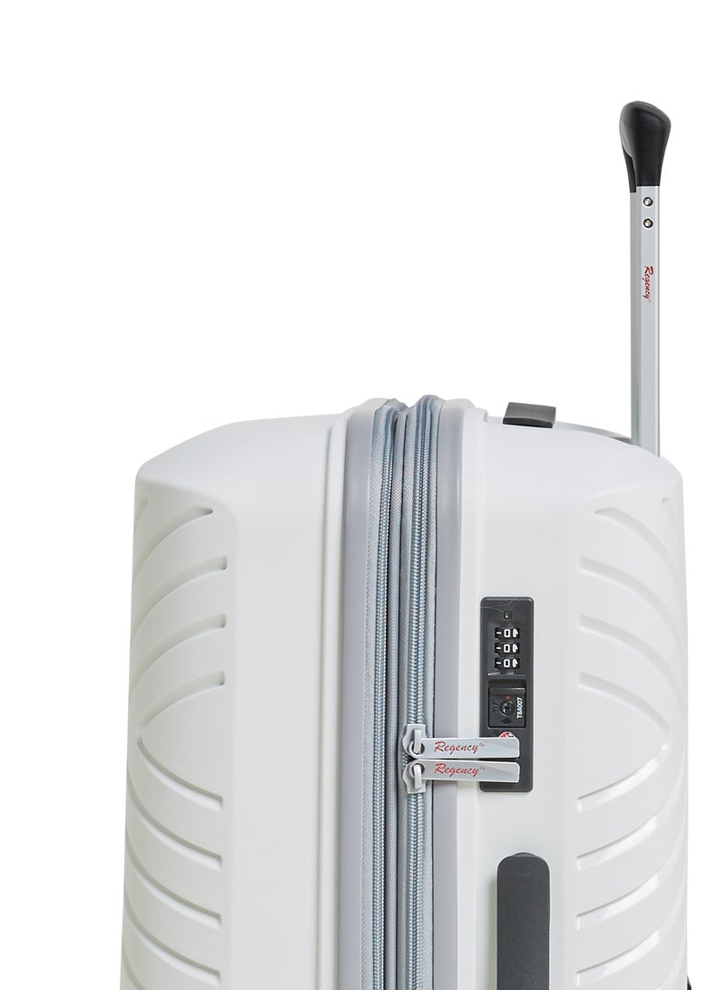 Regency Aero Medium Check-in Luggage Trolley 24-inch White - Image 4