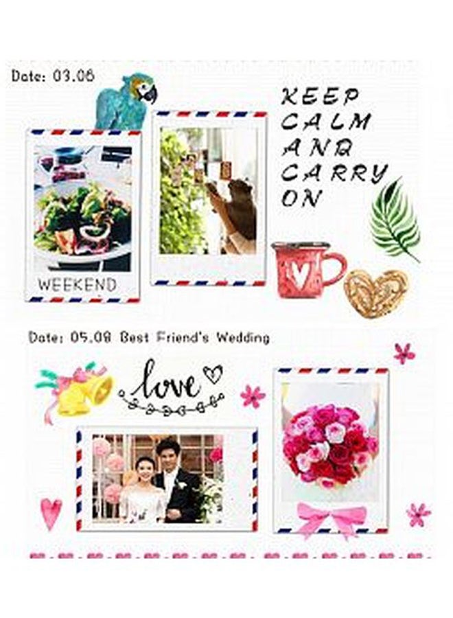 10-Sheet Instax Mini Airmail Film Multicolour