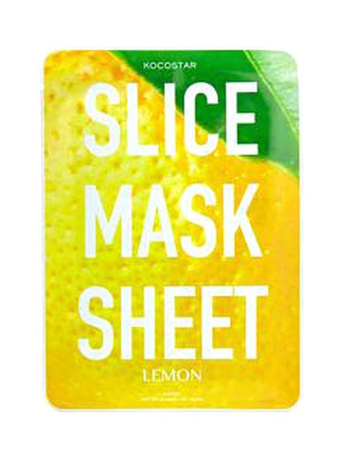 6-Piece Lemon Slice Sheet Mask 20ml
