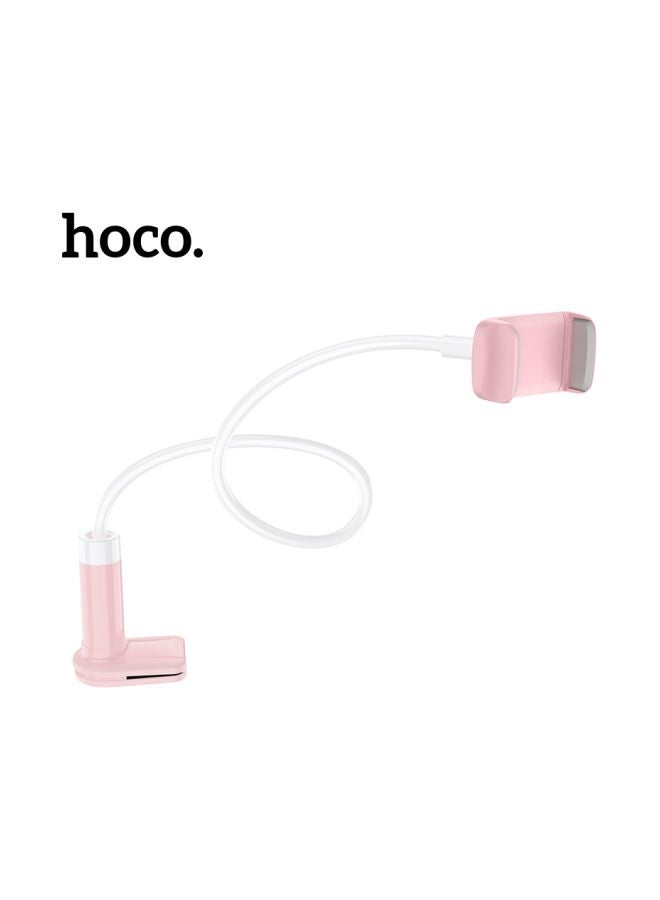 Hoco - Balu Mobile Phone Stand Pink/White - Image 1