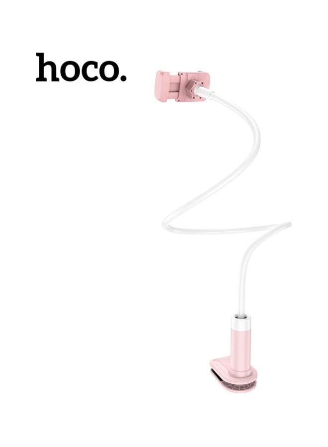 Hoco - Balu Mobile Phone Stand Pink/White - Image 1