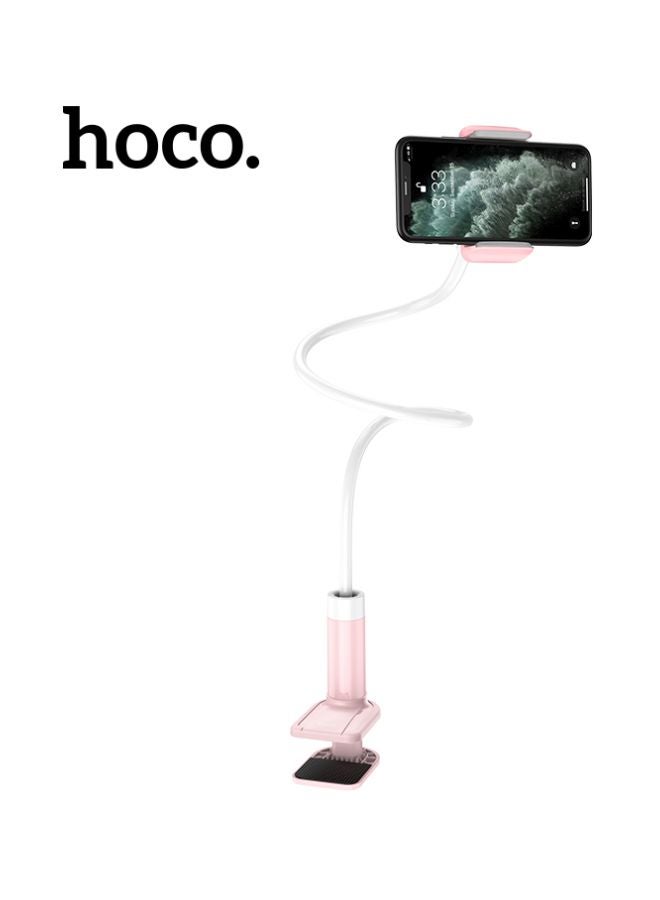 Hoco - Balu Mobile Phone Stand Pink/White - Image 1