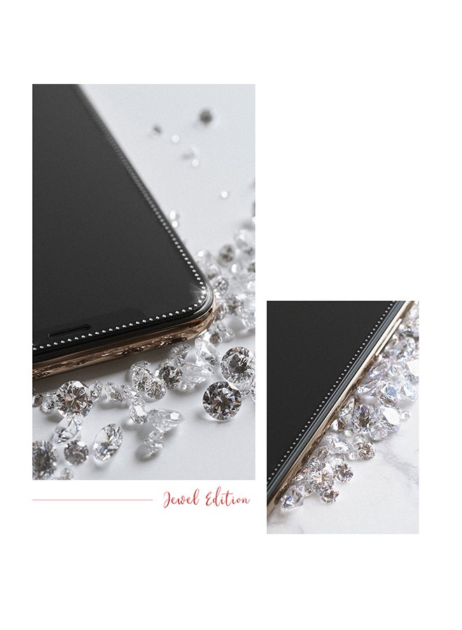 Ringke Tempered Glass Invisible Defender For Apple iPhone XR or for Apple iPhone 11 Screen Protector Jewel Edition Clear/Black - Image 5