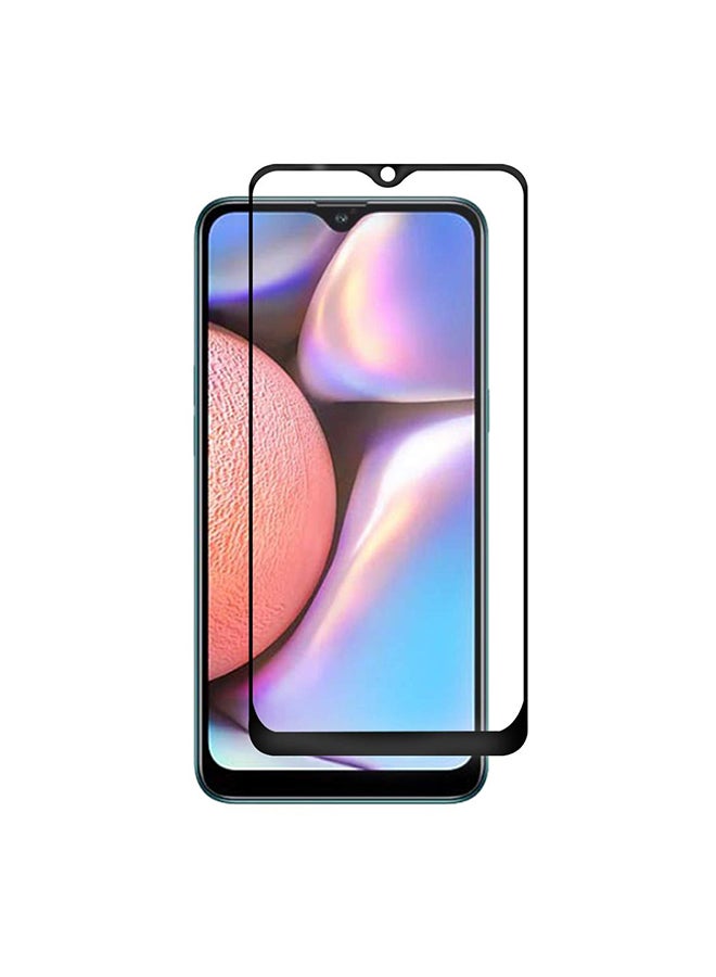 devia 3D Tempered Glass Screen Protector For Samsung Galaxy A10s Clear/Black - Image 2