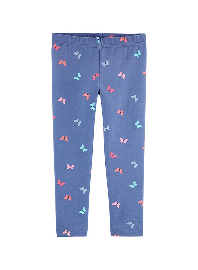 carter's - Butterfly Printed Leggings Print - Image 1