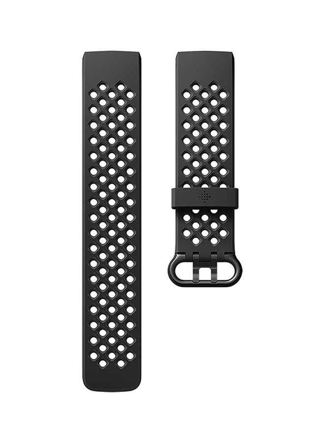 Fitbit Sport Band For Fitbit Charge 3/4 Black - Image 3