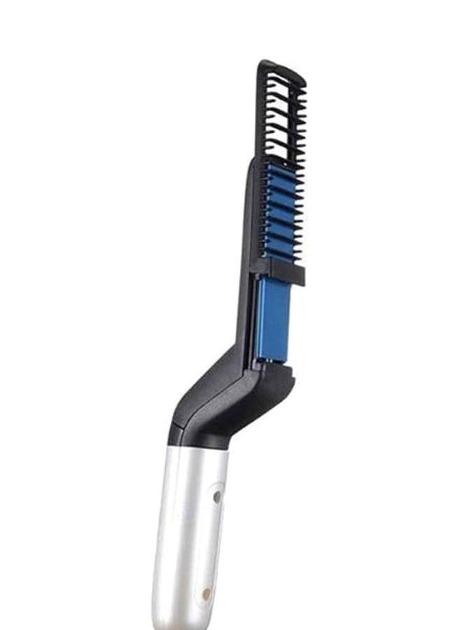 مشط متعدد الوظائف لفرد شعر اللحية بسرعة أسود/ أبيض - Image 2