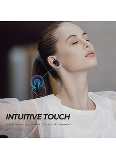 SoundPEATS Truengine 2 Wireless In-Ear Headphones With Charging Case Black  - Image 2