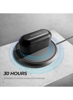 SoundPEATS Truengine 2 Wireless In-Ear Headphones With Charging Case Black  - Image 4