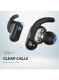 SoundPEATS Truengine 2 Wireless In-Ear Headphones With Charging Case Black  - Image 3