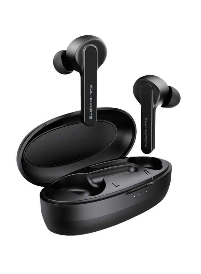 SoundPEATS - TrueCapsule Wireless In-Ear Headphones With Charging Case Black - Image 1