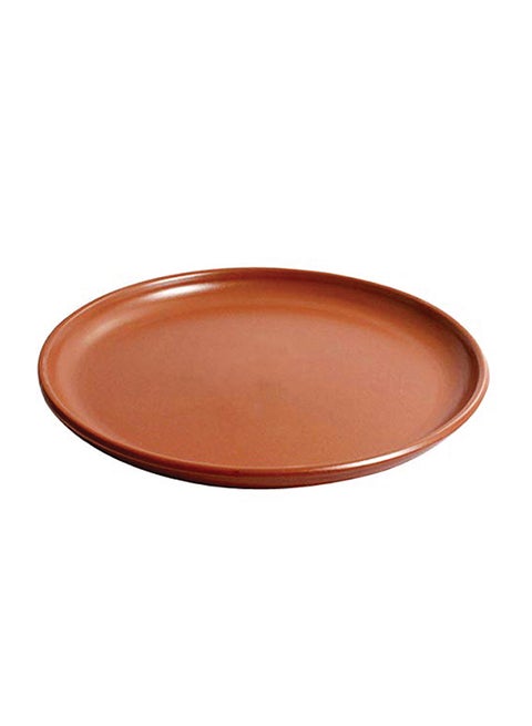 Round Plate #269 Brown 19centimeter