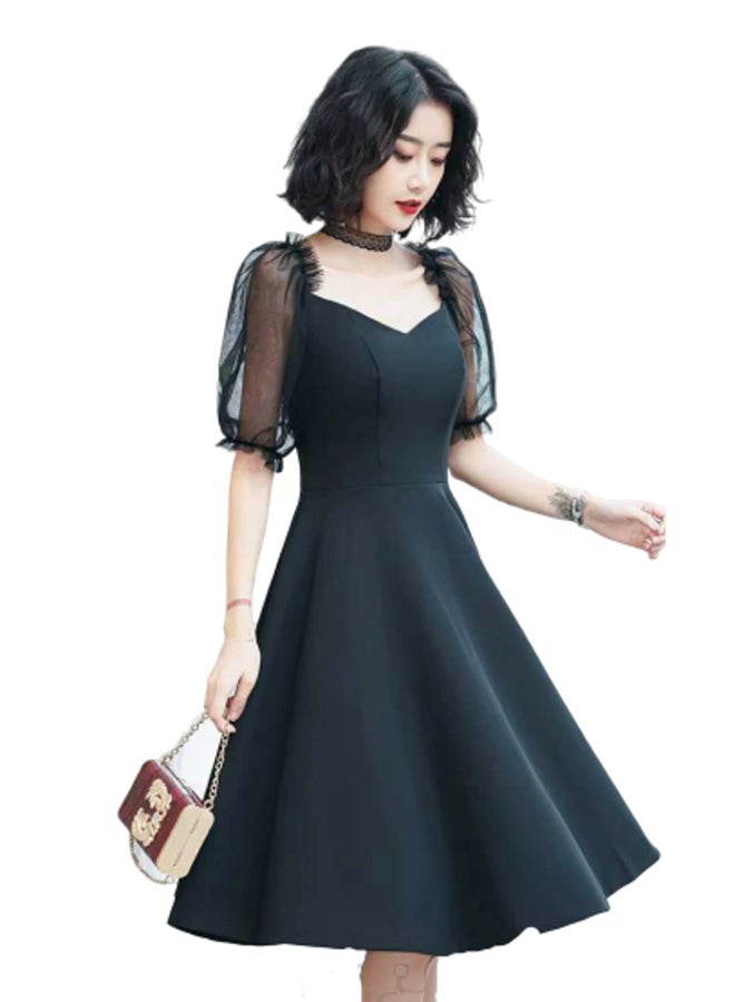 Graduation Prom Elegant Dress Black - v1588767395/N35673223V_1