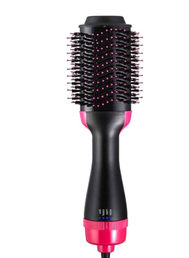 مجفّف ومصفّف شعر متعدّد الوظائف يعمل بالأشعّة تحت الحمراء من أنيون أسود/وردي 34 x 7.5سم - Image 2