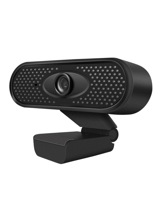 HD USB Clip-On Webcam Black - Image 1
