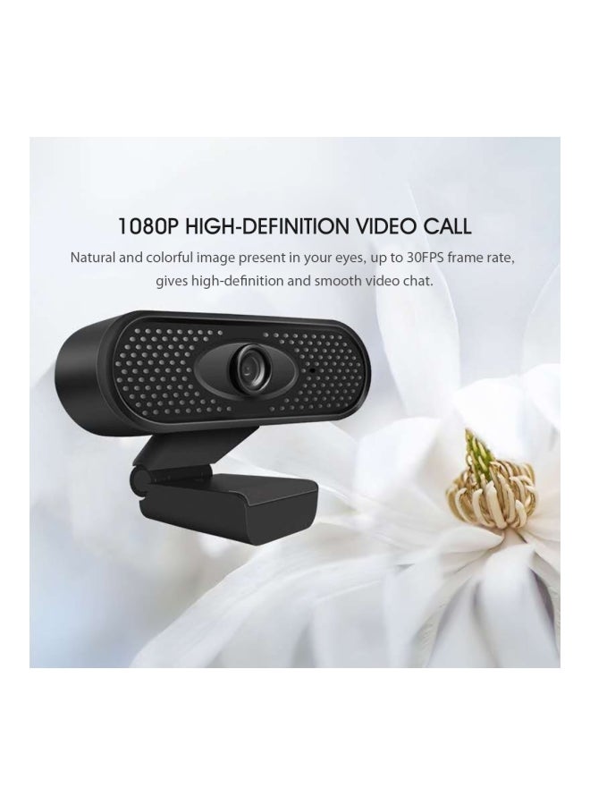 HD USB Clip-On Webcam Black - Image 4