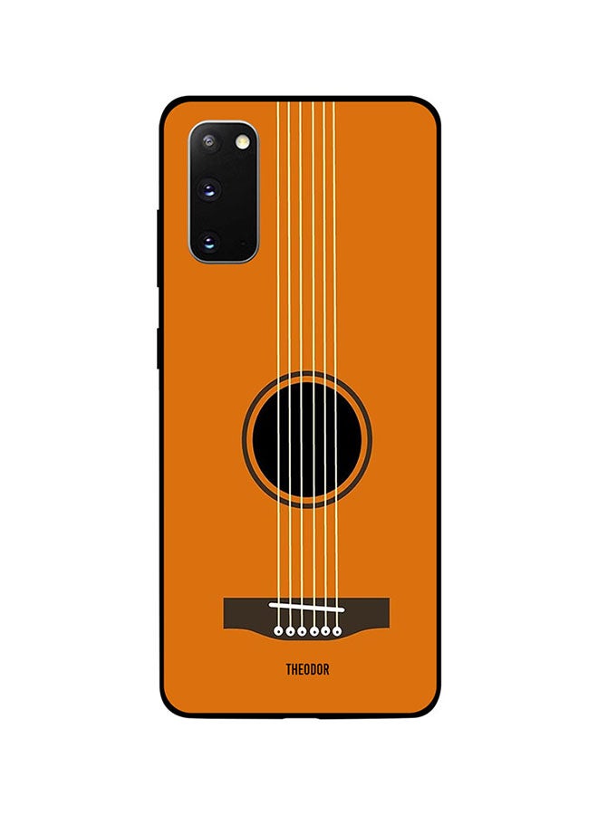 Theodor Protective Case Cover For Samsung Galaxy S20 Orange/Black/Grey