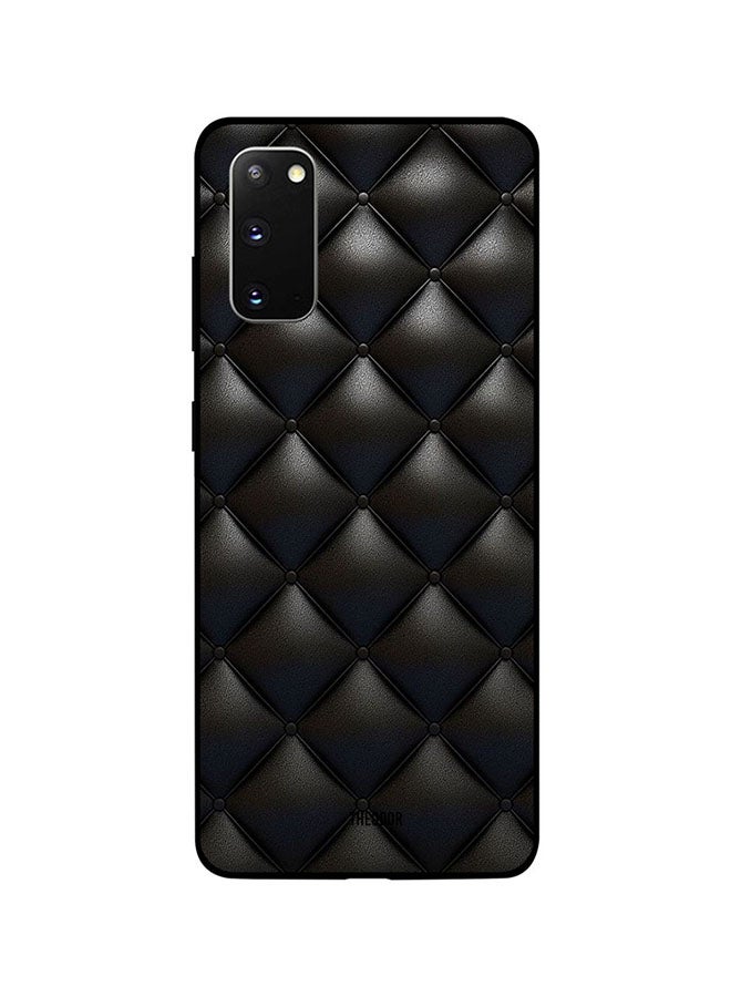 غطاء حماية واق لهاتف سامسونج جالاكسي S20 أسود