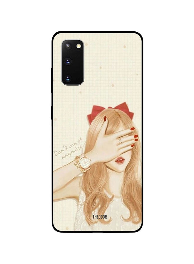 Theodor Protective Case Cover For Samsung Galaxy S20 Beige/Brown/Red