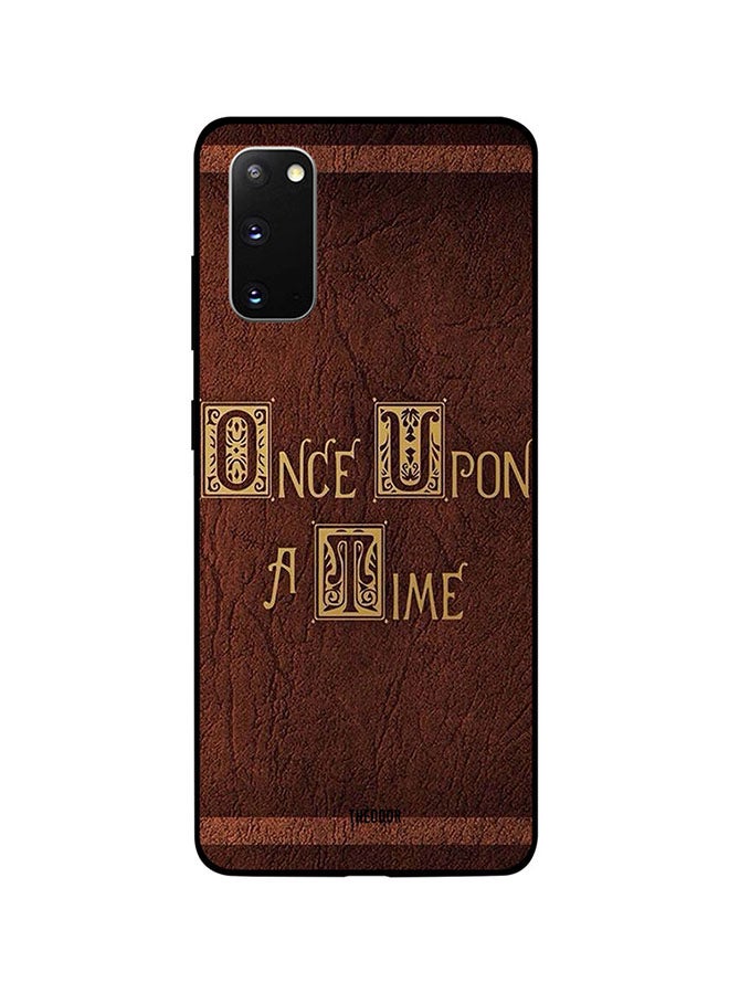 Theodor Protective Case Cover For Samsung Galaxy S20 Brown