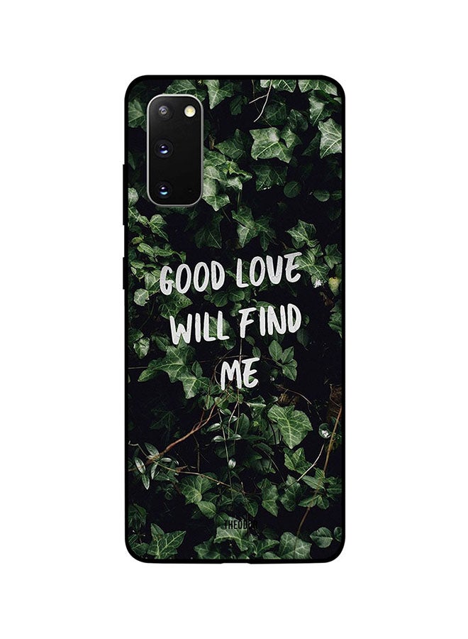 Theodor Protective Case Cover For Samsung Galaxy S20 Green/White