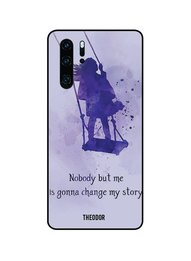 Theodor Protective Case Cover For Huawei P30 Pro Purple/Black - Image 1