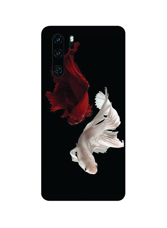 Theodor Protective Case Cover For Huawei P30 Pro Black/Red/White - Image 1
