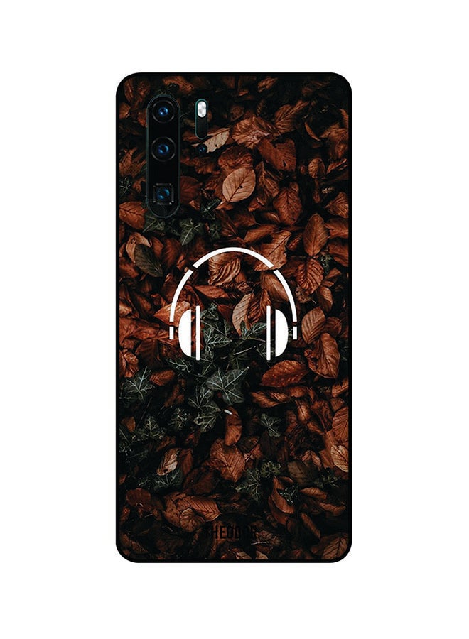 ثيودور غطاء حماية واق لهاتف هواوي P30 برو بني/أخضر/أبيض - Image 1