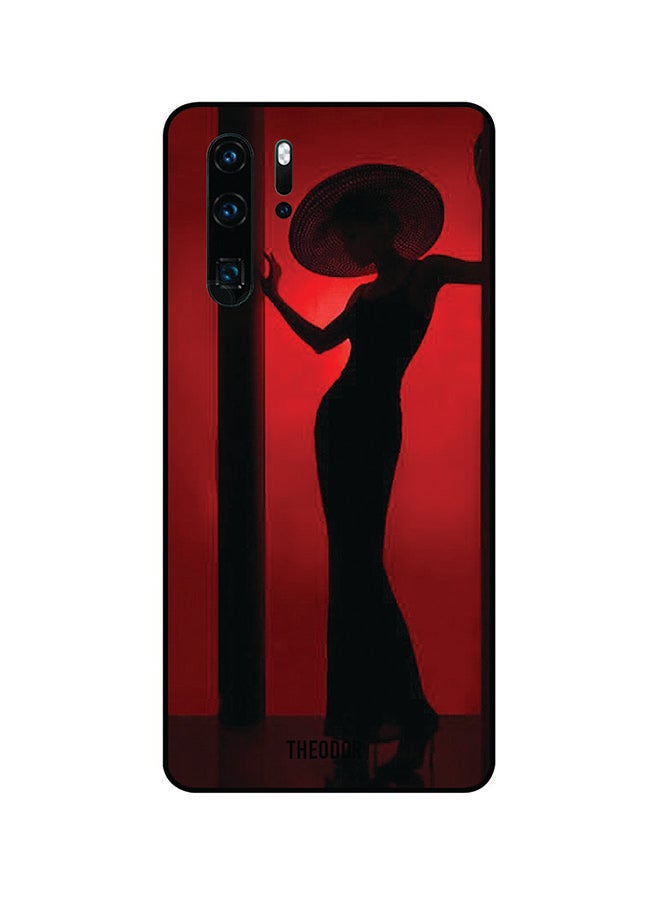 Theodor Protective Case Cover For Huawei P30 Pro Red/Black - Image 1