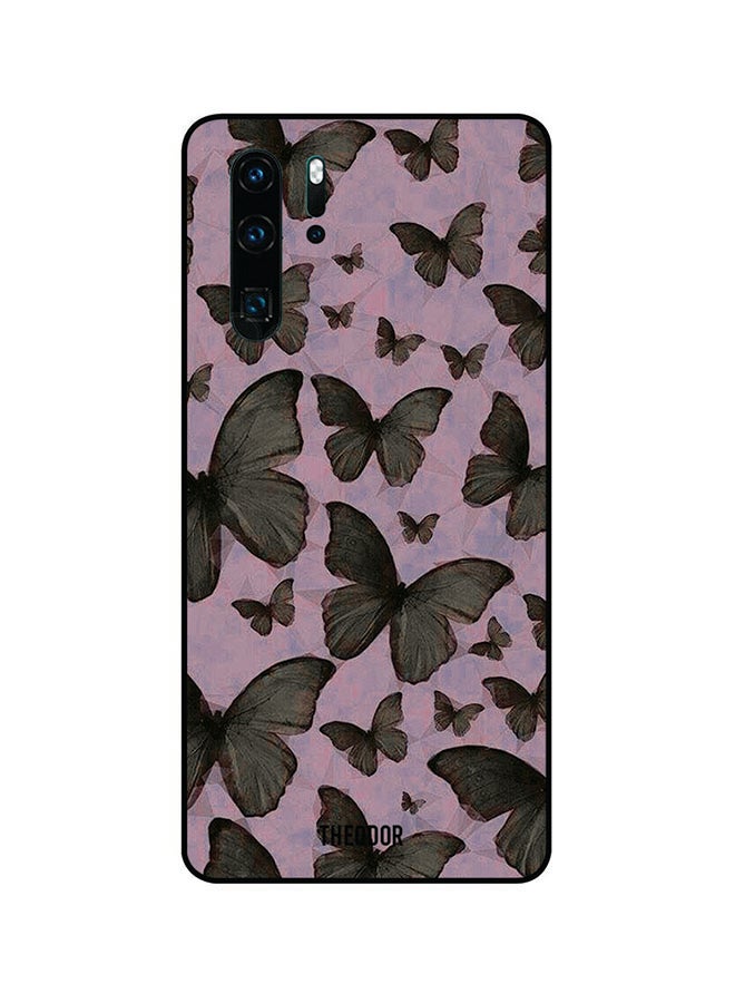 ثيودور غطاء حماية واق لهاتف هواوي P30 برو رمادي/ ليللك فاتح - Image 1