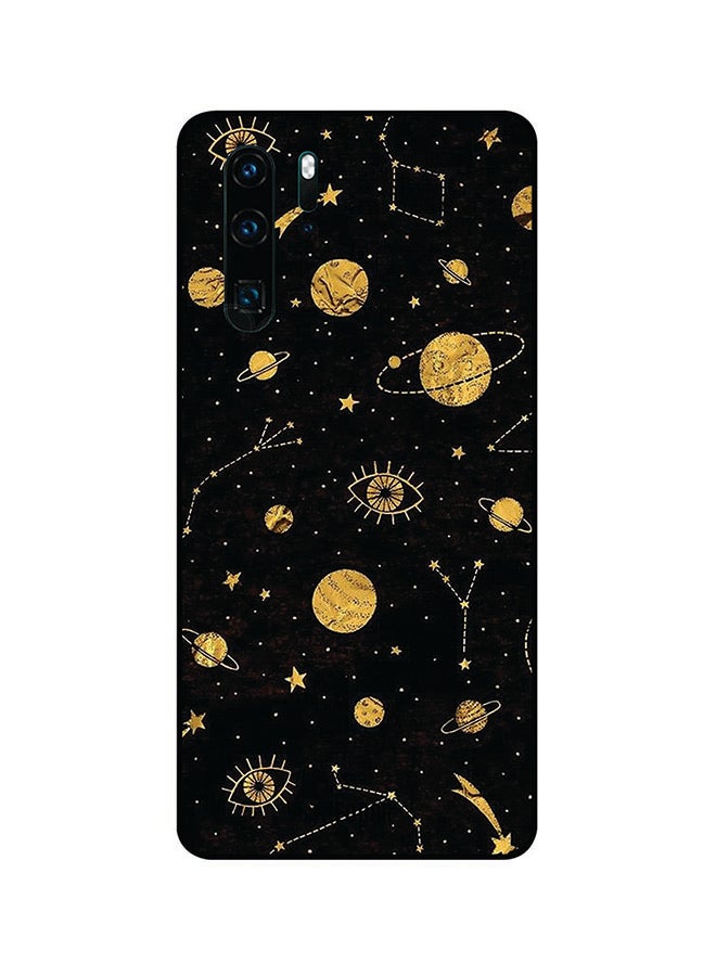 Theodor Protective Case Cover For Huawei P30 Pro Black/Gold - Image 1