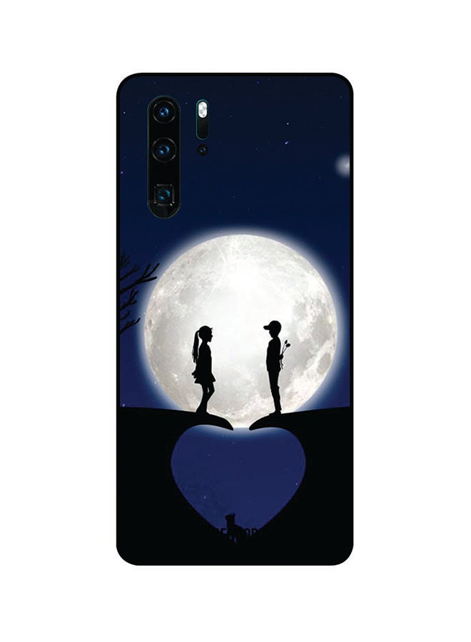 ثيودور غطاء حماية واق لهاتف هواوي P30 برو أسود/أزرق/أبيض - Image 1