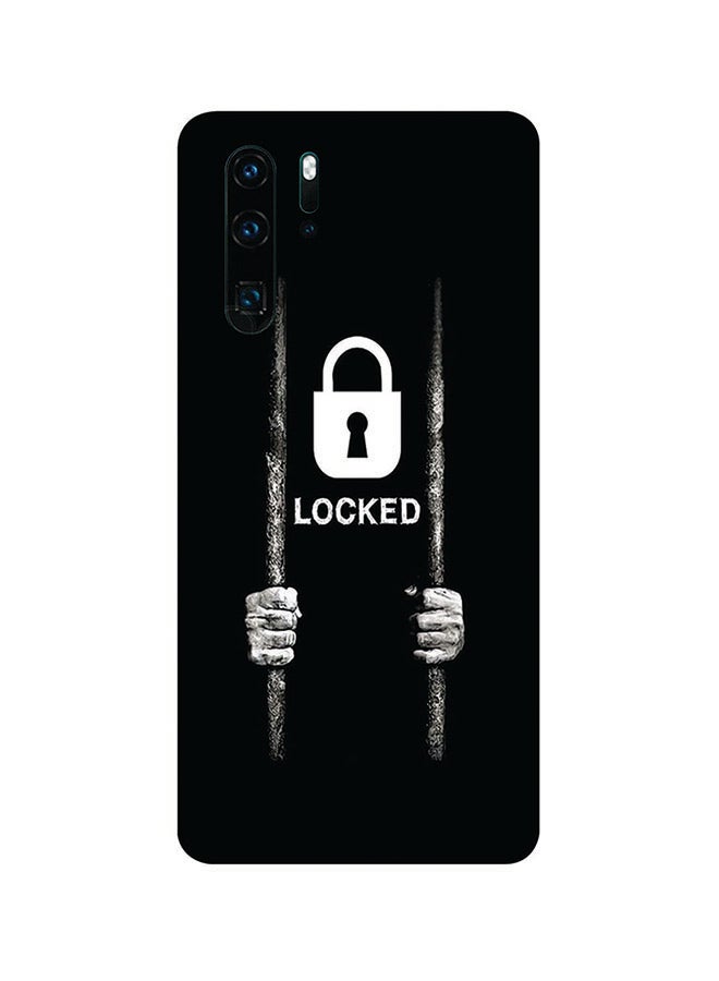 ثيودور غطاء حماية واق لهاتف هواوي P30 برو أسود/ أبيض - Image 1