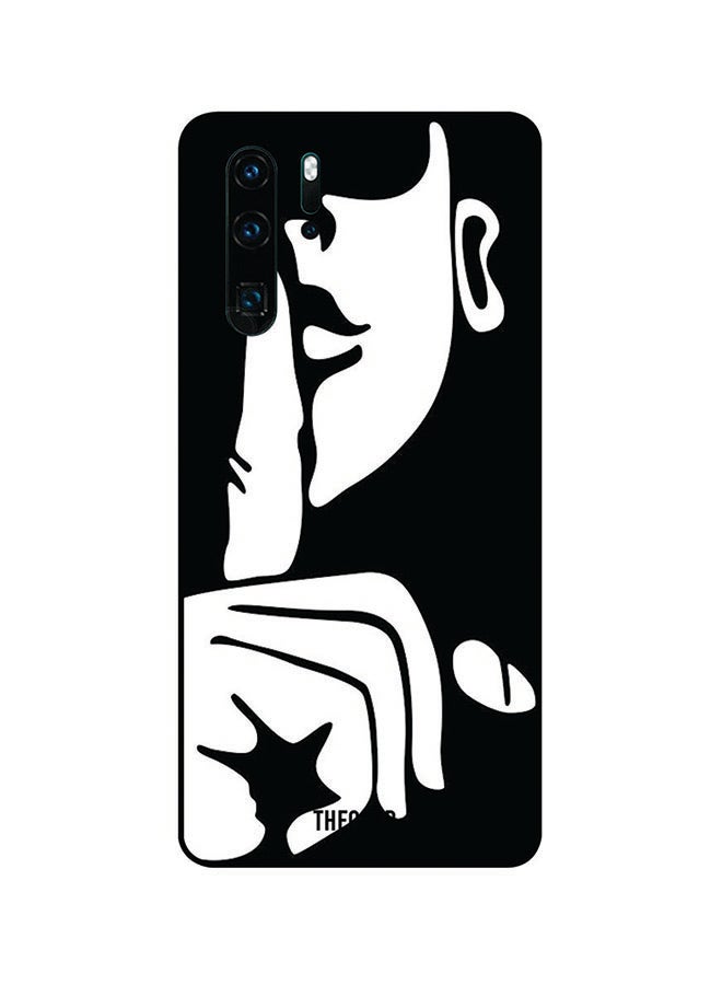 ثيودور غطاء حماية واق لهاتف هواوي P30 برو أسود/ أبيض - Image 1