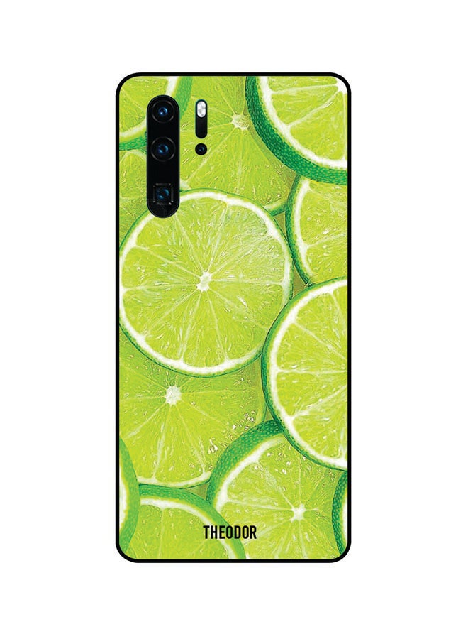 ثيودور غطاء حماية واق لهاتف هواوي P30 برو أخضر ليموني - Image 1