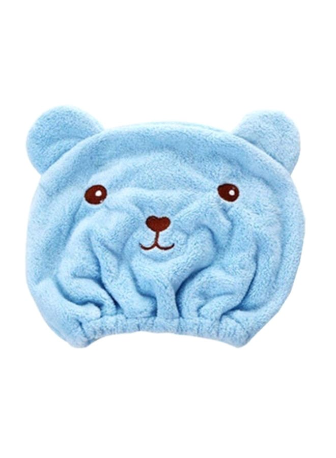 يونيفرسال قبعة استحمام بتصميم دب أزرق/بني