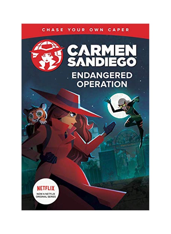 null - Carmen Sandiego: Endangered Operation Hardcover English by Houghton Mifflin Harcourt - 01-Dec-19 - Image 1