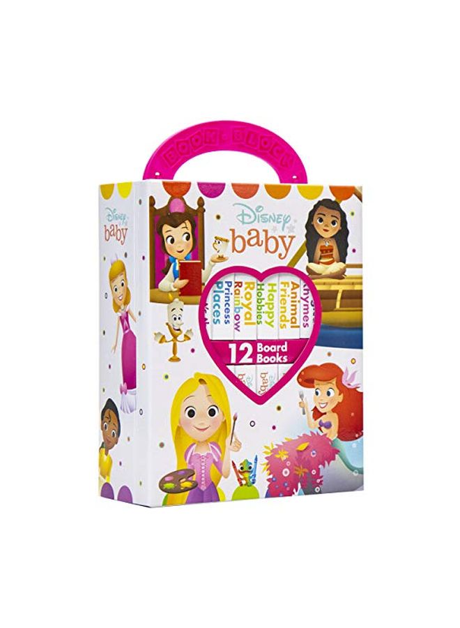 Disney Baby (Set Of 12 Books) Board Book English by Susan Rich Brooke - 43922