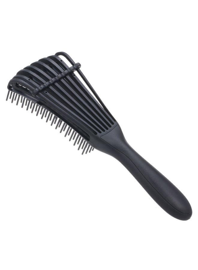 Eight-Claw Hair Soft Scalp Massage Comb Black