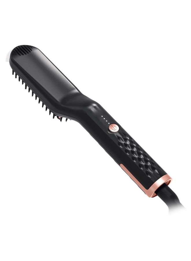 3-In-1 Creative Unique Beard Comb Black/Rose Gold