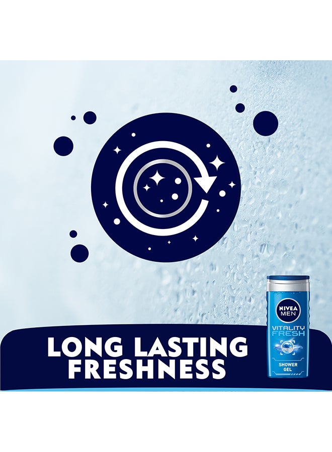 Nivea Vitality Fresh Shower Gel 250ml - Image 4
