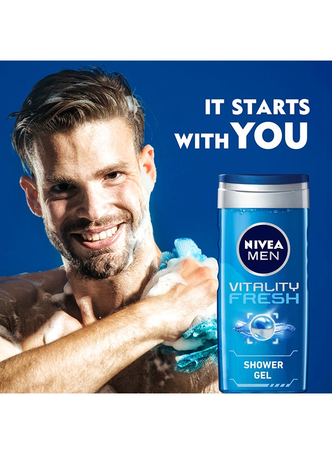 Nivea Vitality Fresh Shower Gel 250ml - Image 3