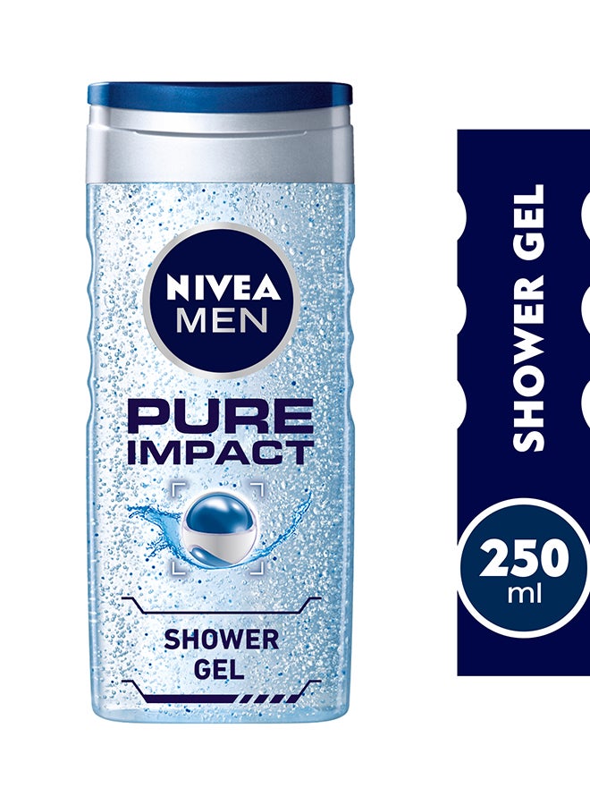 Nivea Pure Impact Shower Gel 250ml - Image 2
