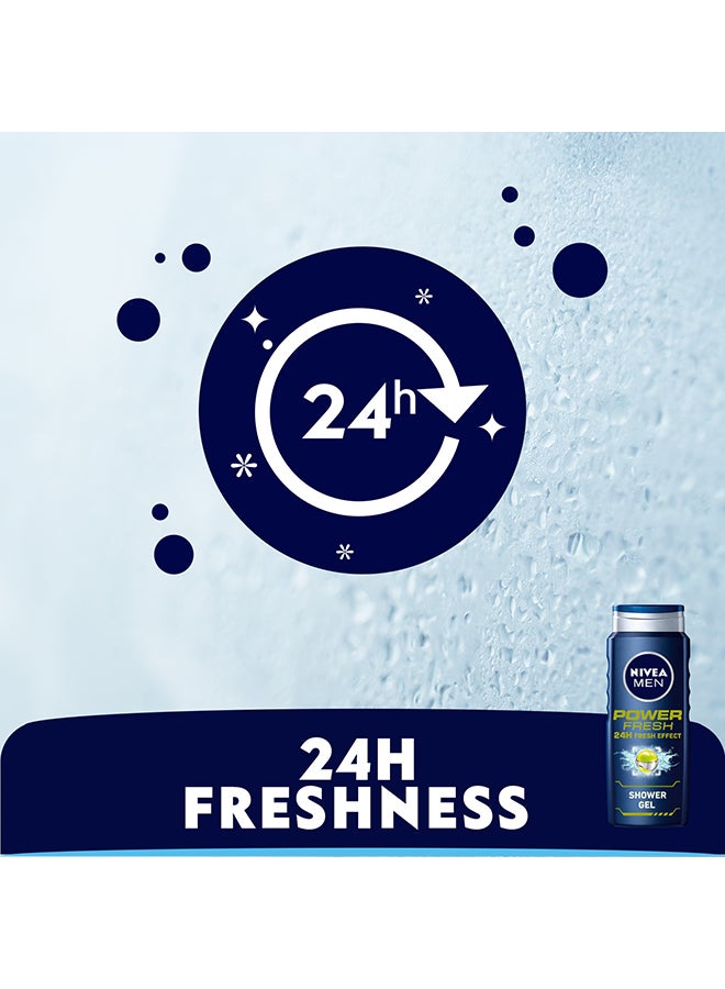 Nivea Power Fresh Shower Gel 500ml  - Image 4