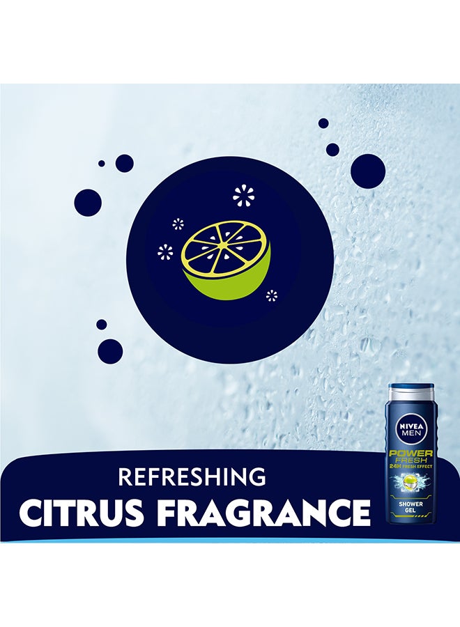 Nivea Power Fresh Shower Gel 500ml  - Image 5